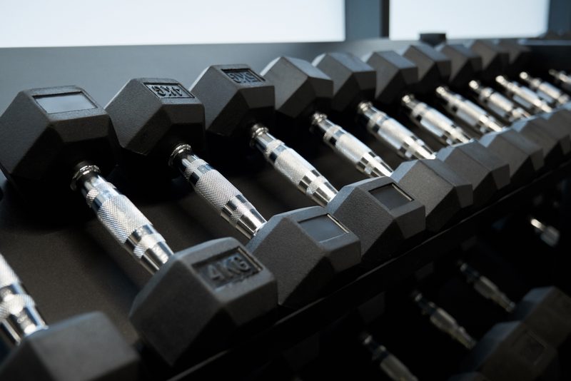 Adjustable dumbbell set, photo 1